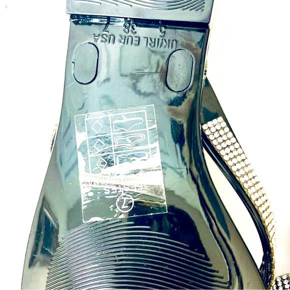 Nicole Miller Rhinestone Sandals - Picture 12 of 12